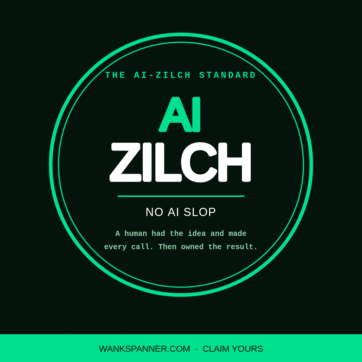 AI-Zilch badge